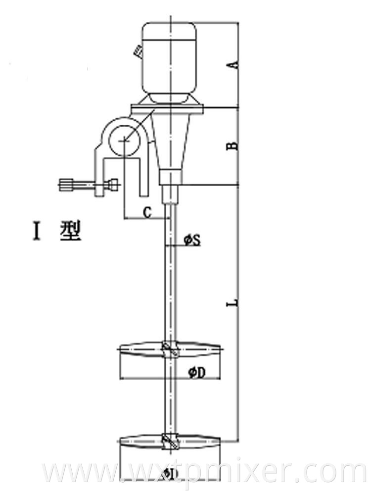 Lightweight Mobile Mixer Liquid Mixer High Speed Mixer4